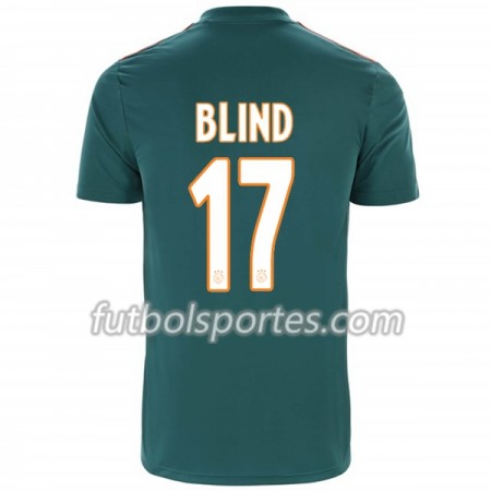 Camisetas AFC Ajax Daley Blind 17 Segunda Equipacion 2019/2020